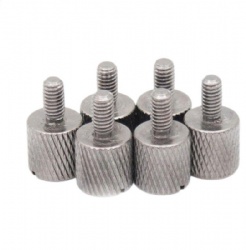 Knurled Flat Head Screw