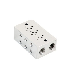 Hydraulic manifold block